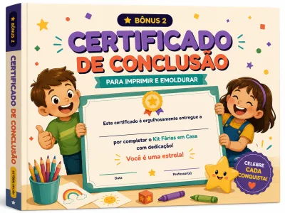 Bônus Certificado de Conclusão